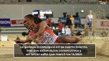 Ana Peleteiro, oro en triple con un salto para la historia