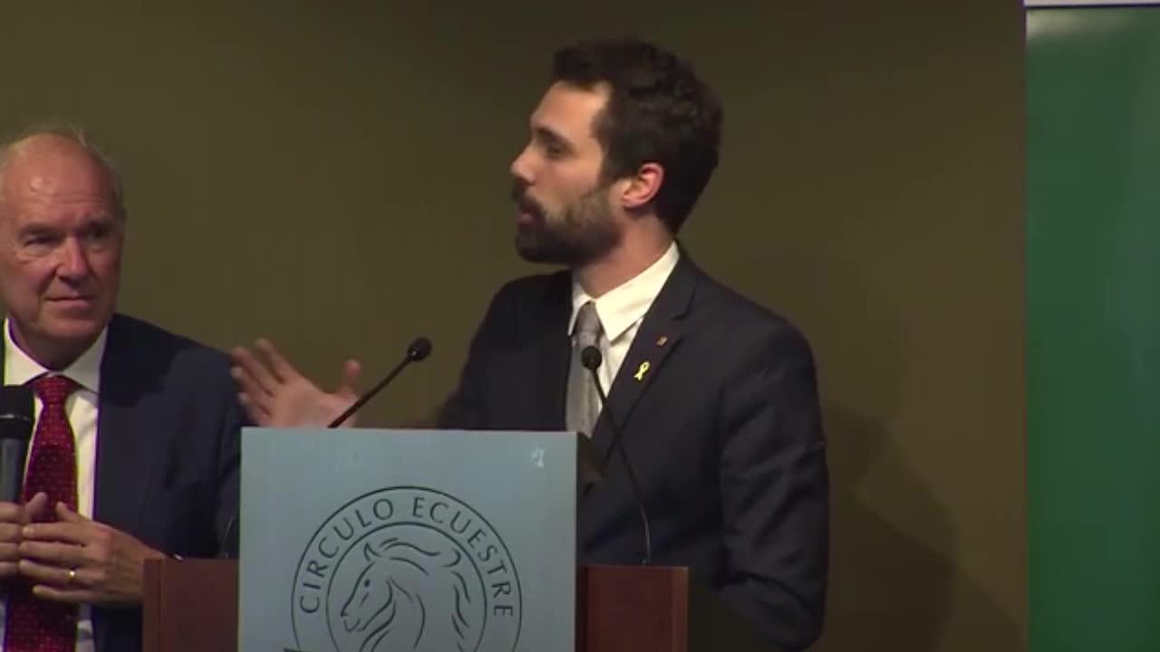 Empresarios alemanes arremeten contra Roger Torrent