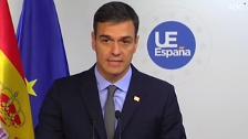 Pedro Sánchez se muestra satisfecho por el acuerdo del Brexit