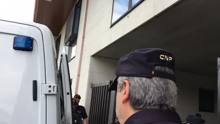 El Chicle, de nuevo en Ribeira para reconstruir el crimen de Diana