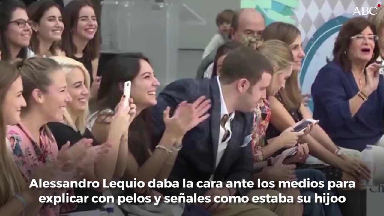 Alessandro Lequio: «Me cuesta sonreír. La enfermedad de mi hijo es dura y larga»