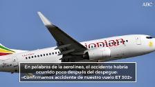 Exteriores confirma que hay dos españoles muertos en el accidente de avión en Etiopía