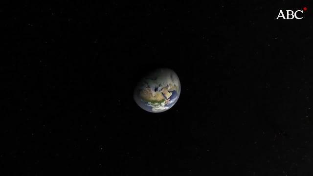 Imagen de una gran erupción solar