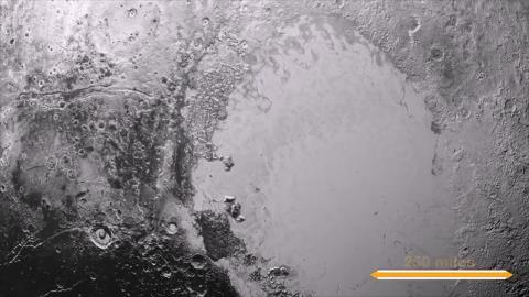 El planeta enano Plutón