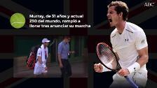 La cirugía llegó tarde para Andy Murray