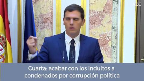 Vídeo: Las seis condiciones de Rivera