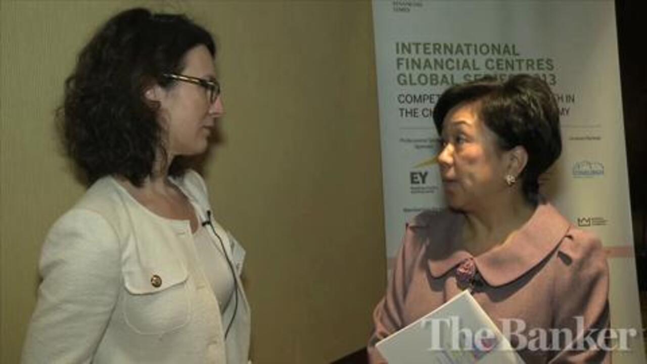 Interview with Laura Cha chairman of financial services