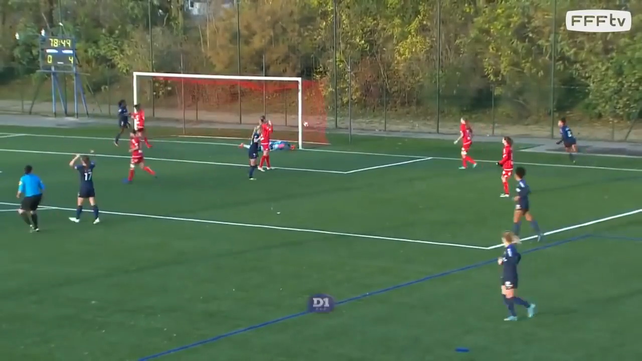D1 Féminine, journée 11 Tous les buts