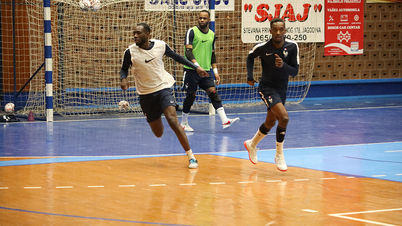 Les Bleus en Serbie
