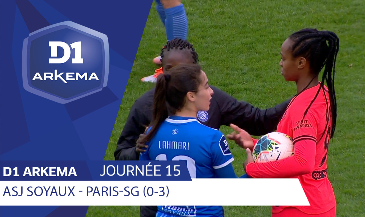 J15 | ASJ Soyaux Charente - Paris Saint Germain (0-3)