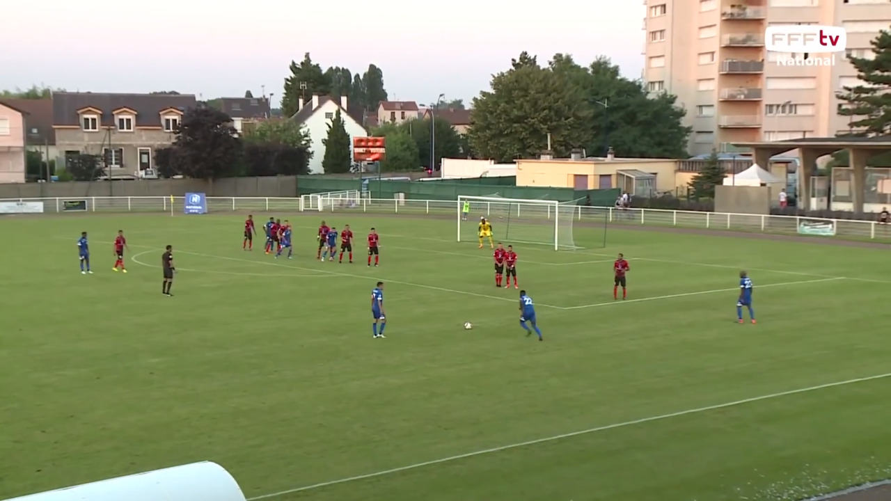 Championnat National, 1ère journée tous les buts