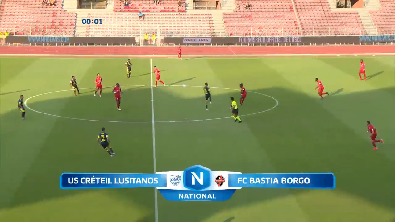 J1 | Revivez Créteil - Bastia-Borgo !