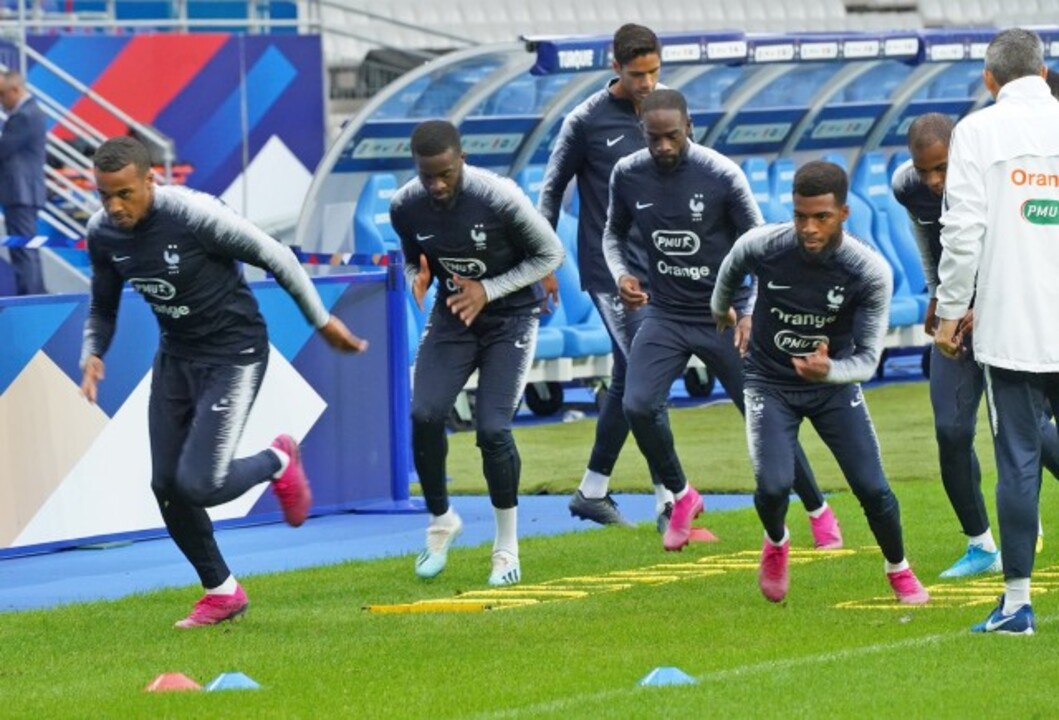Veille de France-Turquie au Stade de France