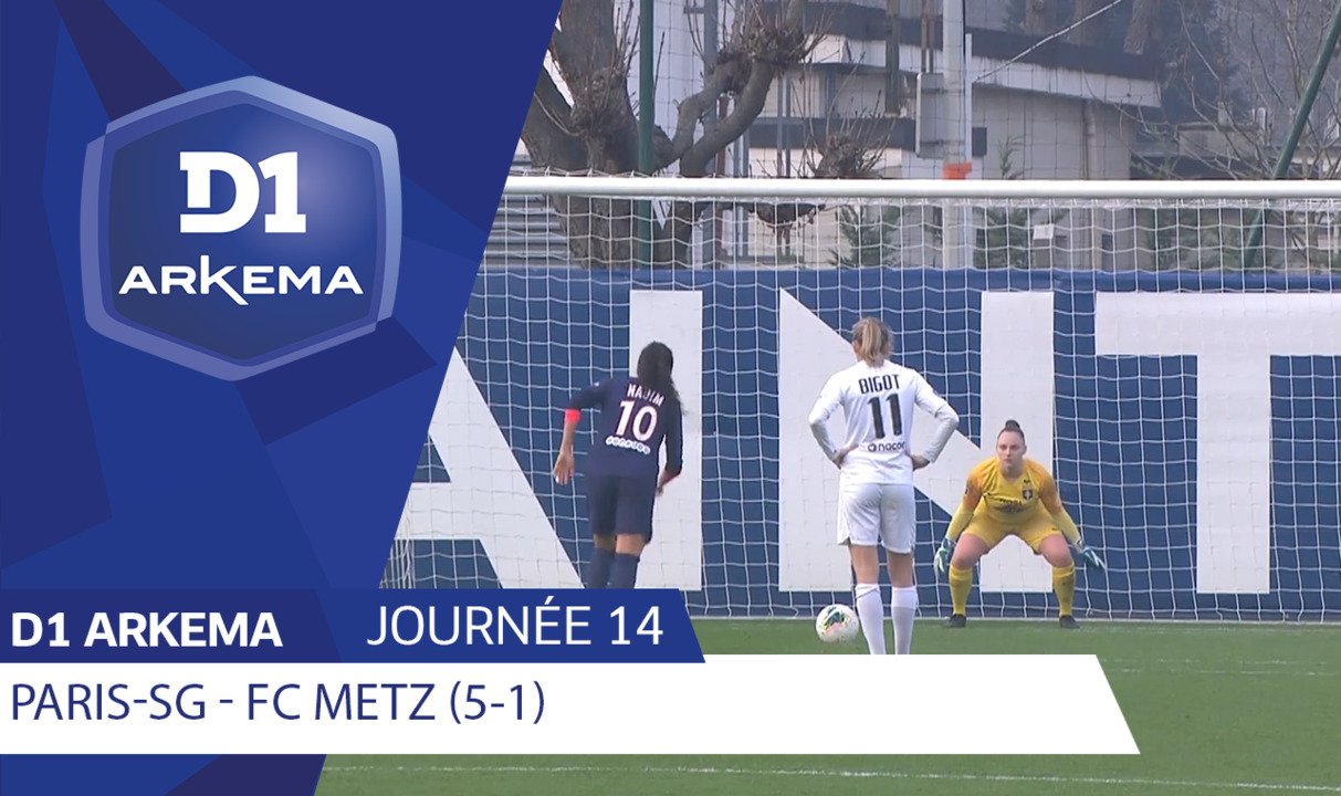 J14 | Paris Saint Germain - FC Metz (5-1)