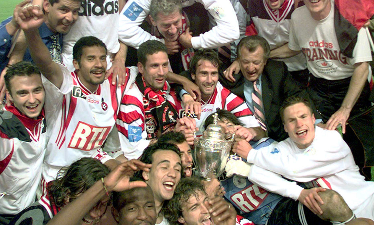 1997 - Nice - Guingamp (1-1, 4 t.a.b. à 3)