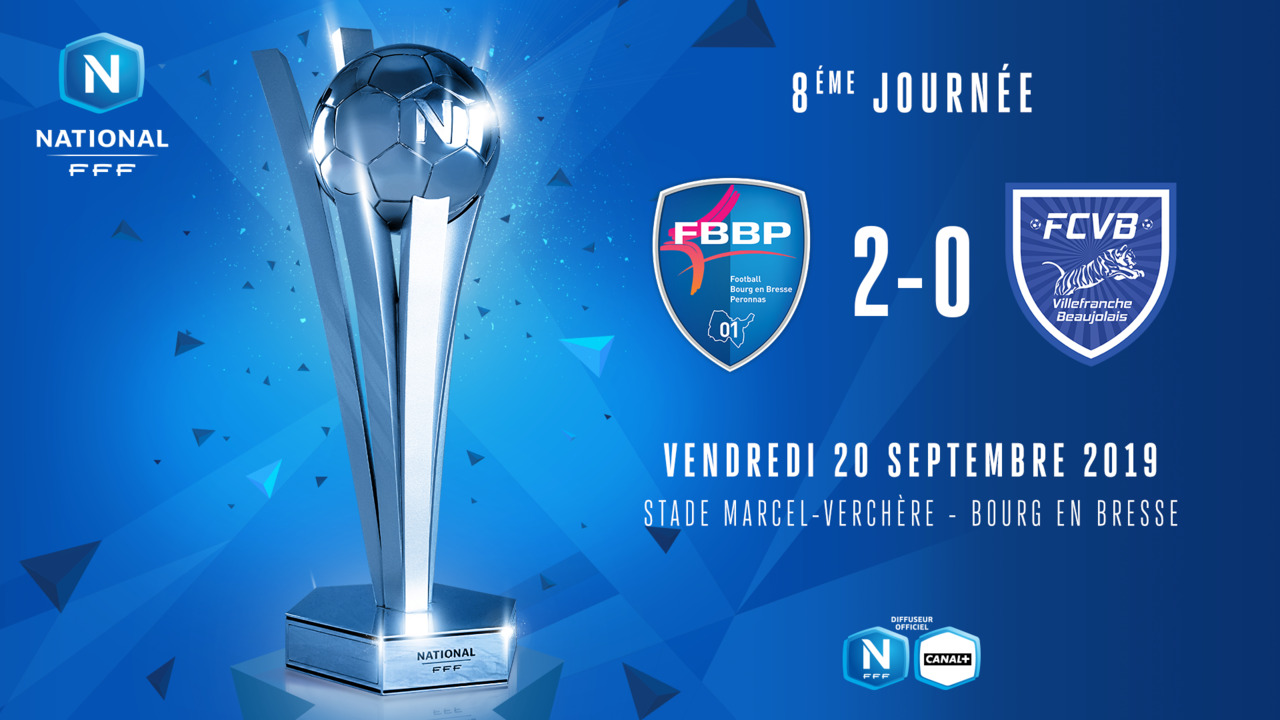 J8 I Bourg-Peronnas - FC Villefranche Beaujolais (2-0)