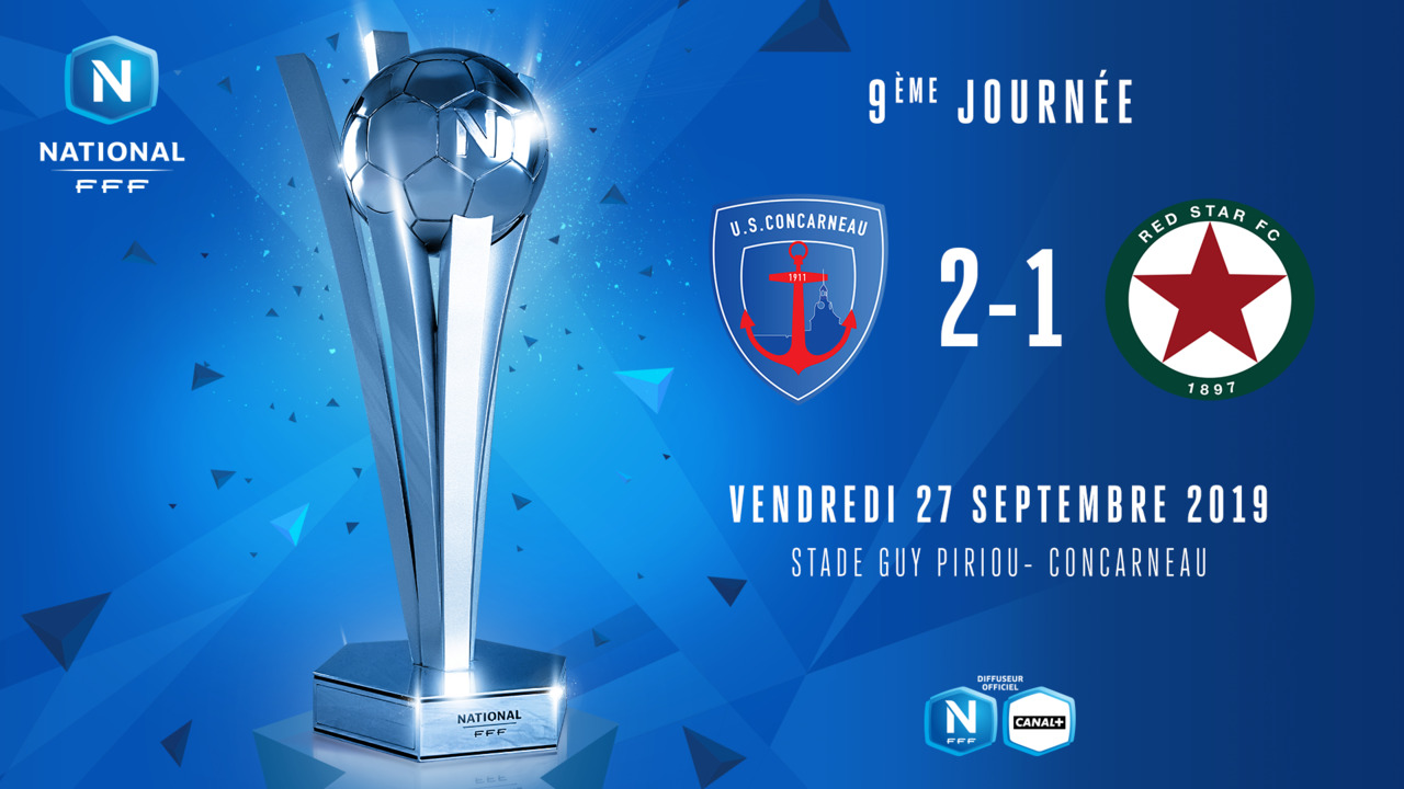 J9 | US Concarneau - Red Star FC (2-1)