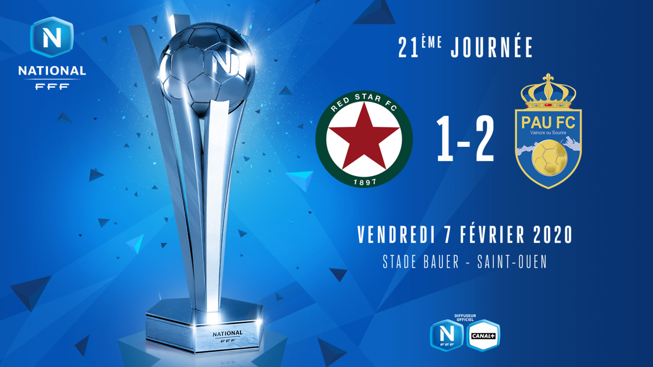 J21 |Red Star FC – Pau FC (1-2)