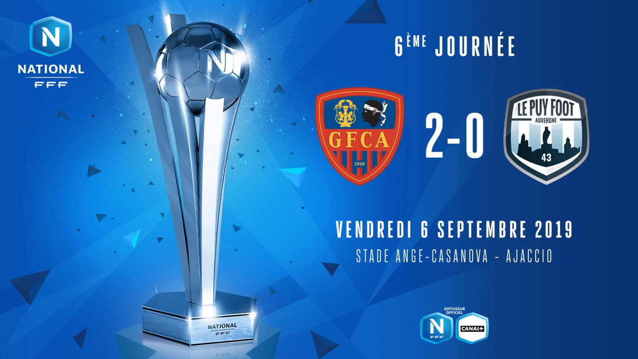 J6 | GFC Ajaccio - Le Puy Foot 43