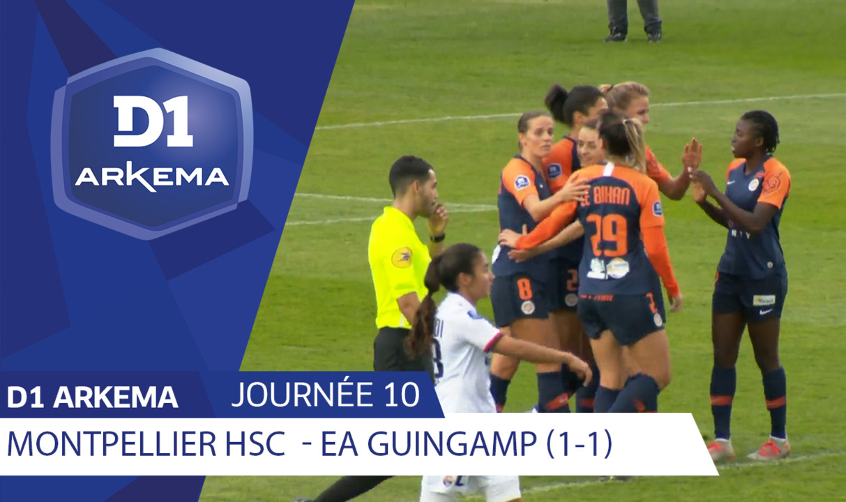 J10 | Montpellier HSC - EA Guingamp (1-1)