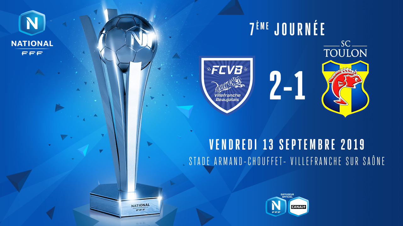 J7 | FC Villefranche B. – SC Toulon (2-1)