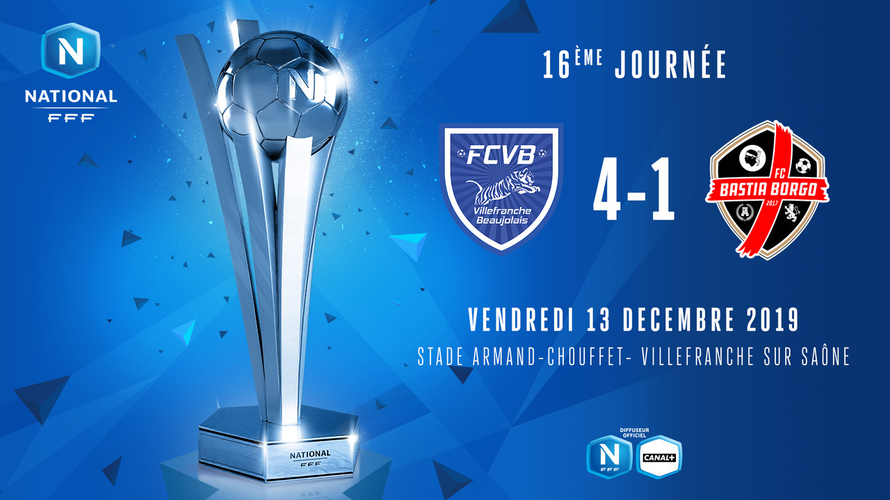 J16 | FC Villefranche B. – FC Bastia-Borgo (4-1)
