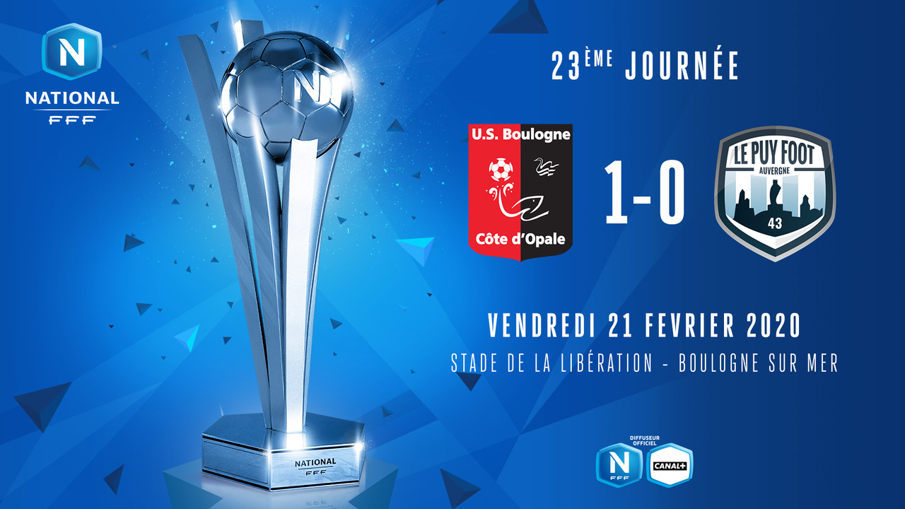 J4 | US Boulogne CO – Le Puy en Velay 43 (1-0)