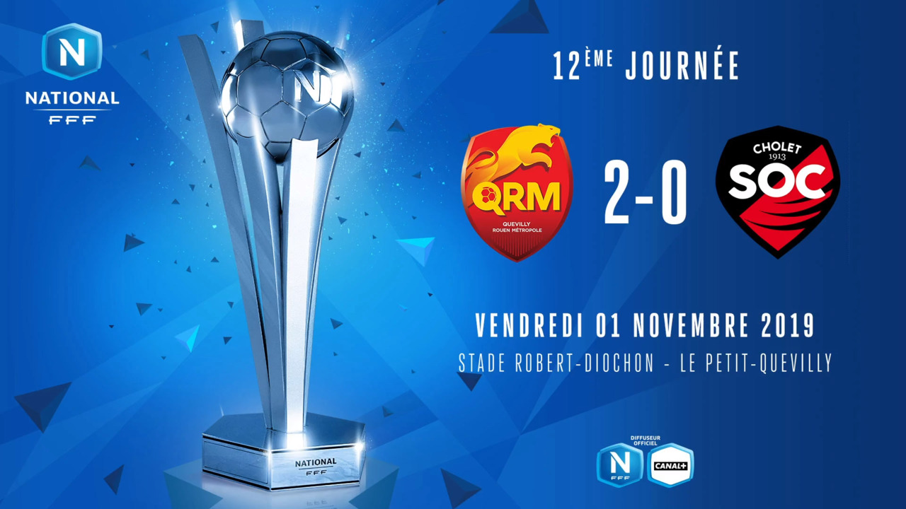 J12 | QRM – SO Cholet (2-0)