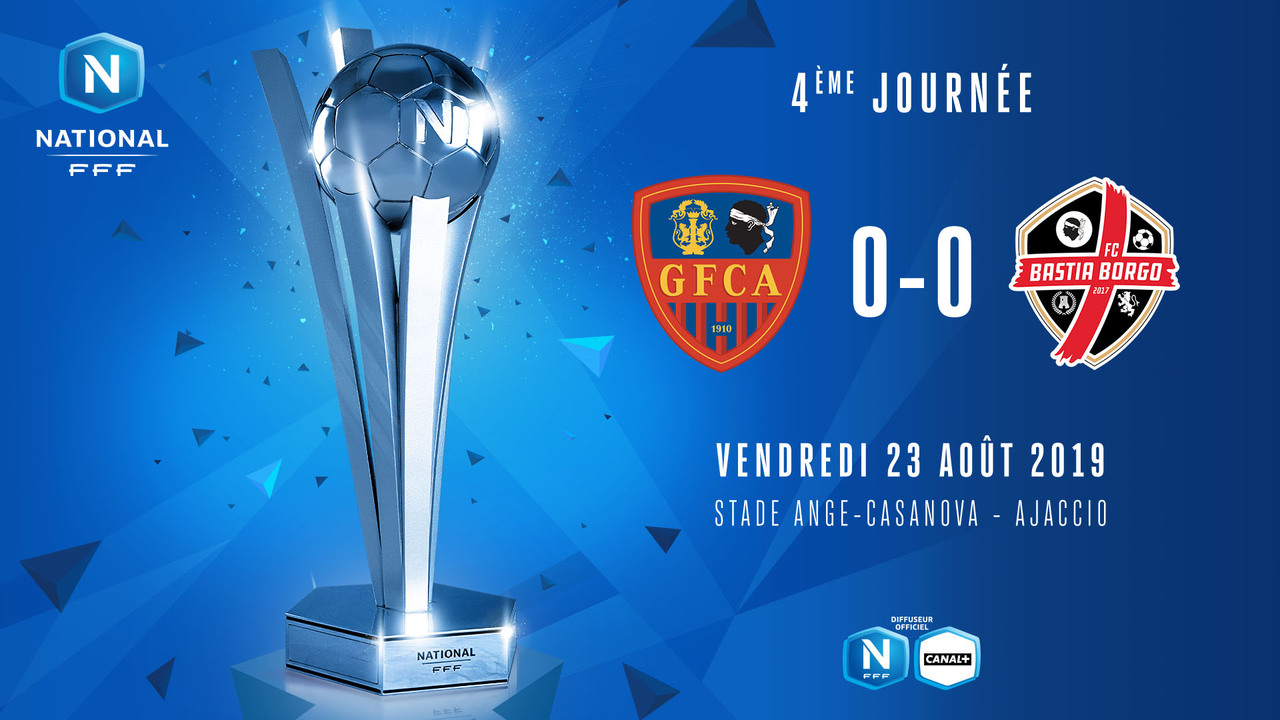J4 | GFC Ajaccio - FC Bastia Borgo (0-0)