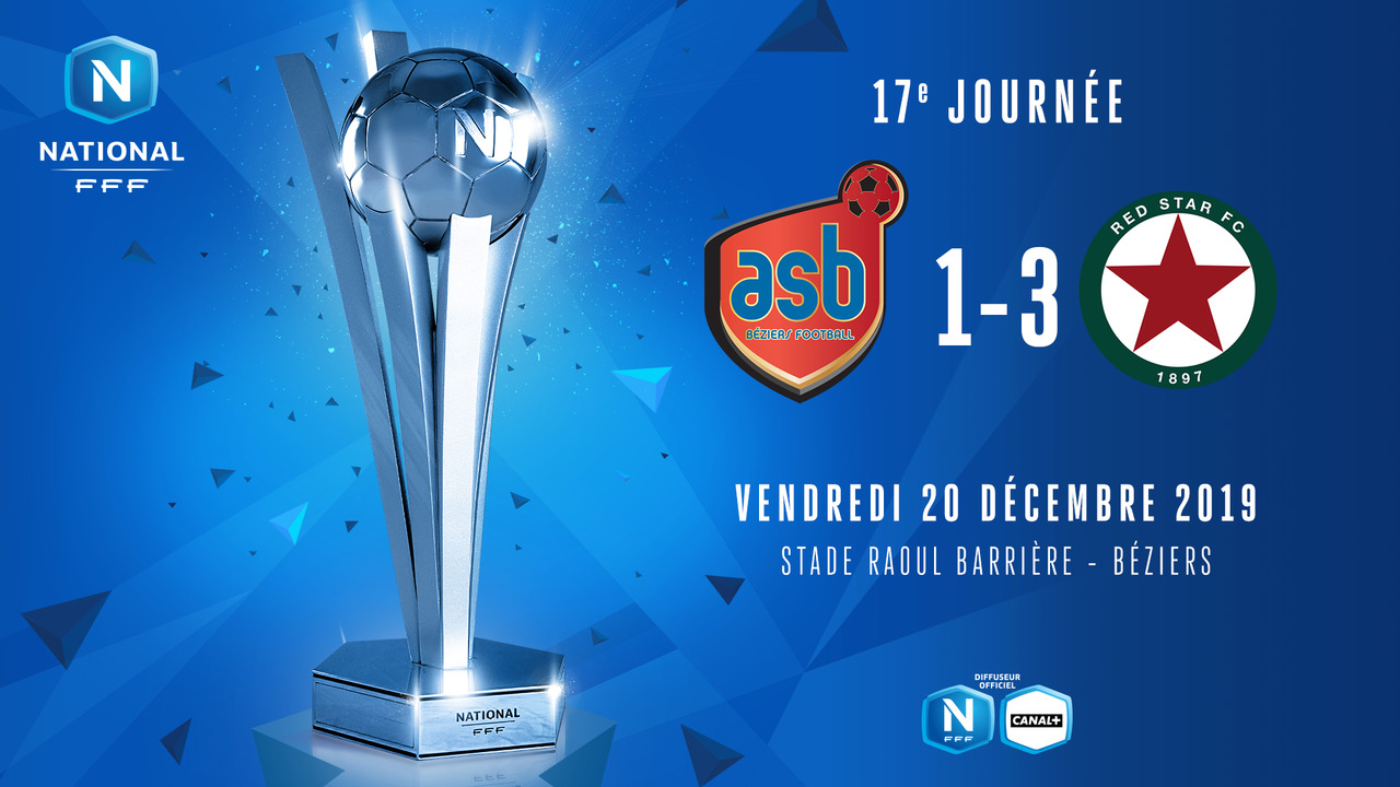 J17 I AS Béziers - Red Star FC (1-3)