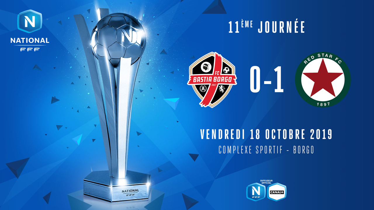 J11 | FC Bastia-Borgo - Red Star FC (0-1)