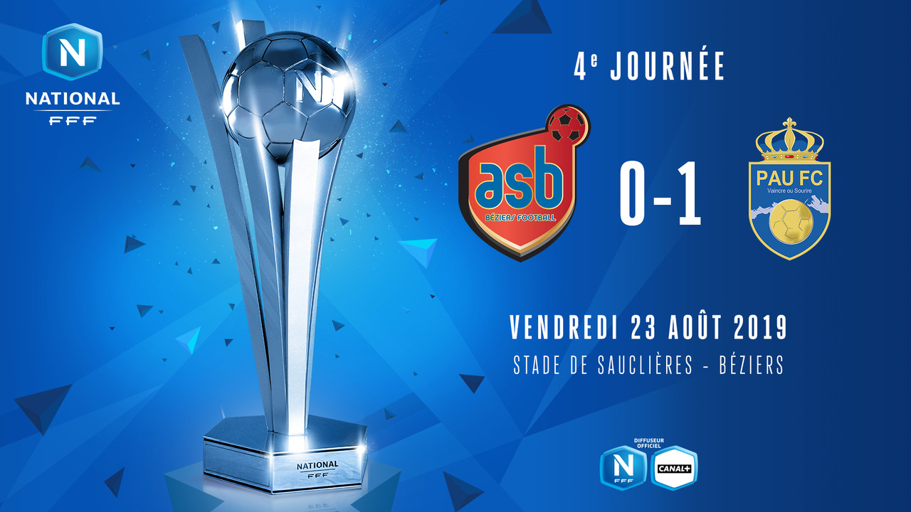 J4 | AS Béziers - Pau FC (0-1)