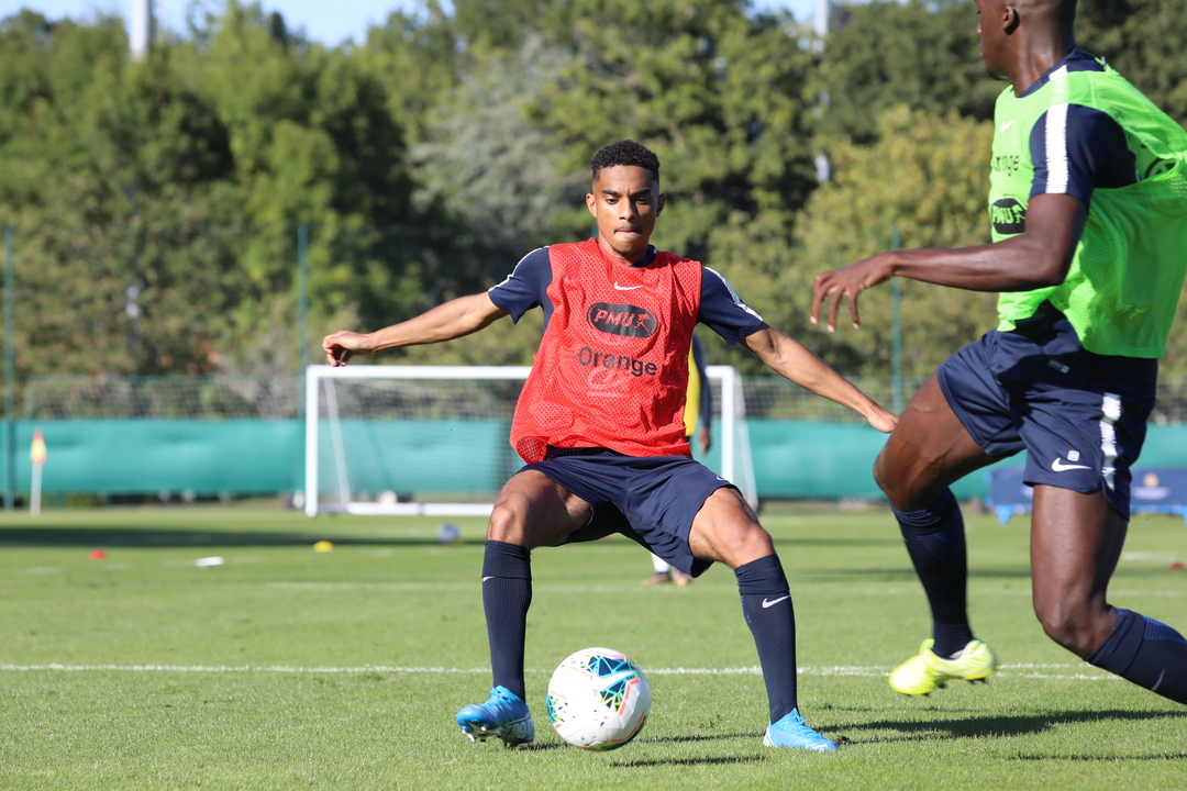 Les Espoirs à Clairefontaine