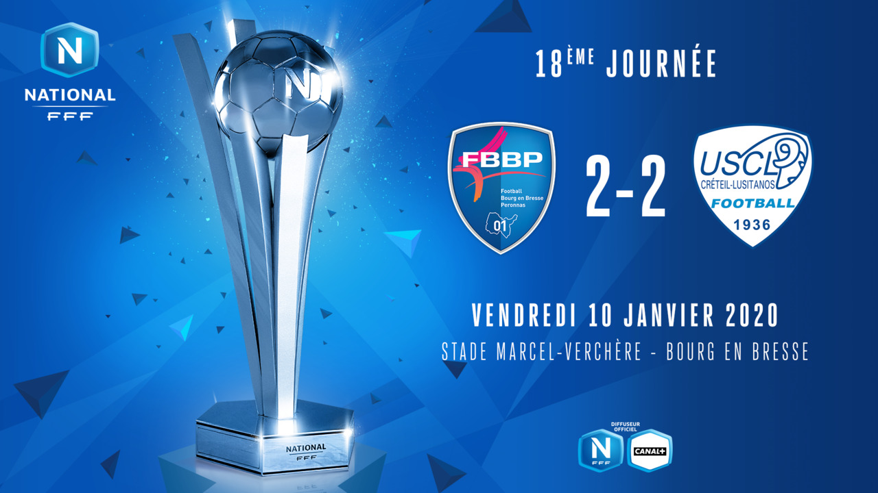 J18 | Bourg-Peronnas 01 - AS Béziers (2-2)