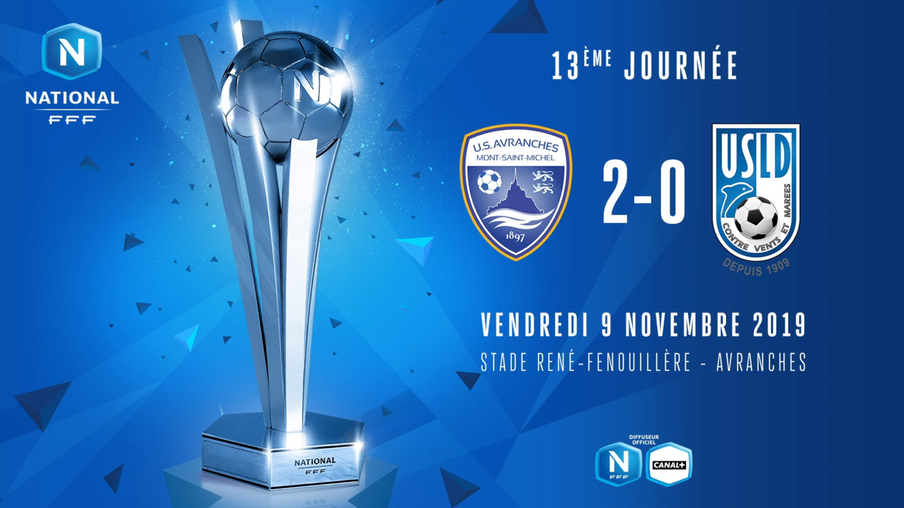 J13 | US Avranches MSM - USL Dunkerque (2-0)