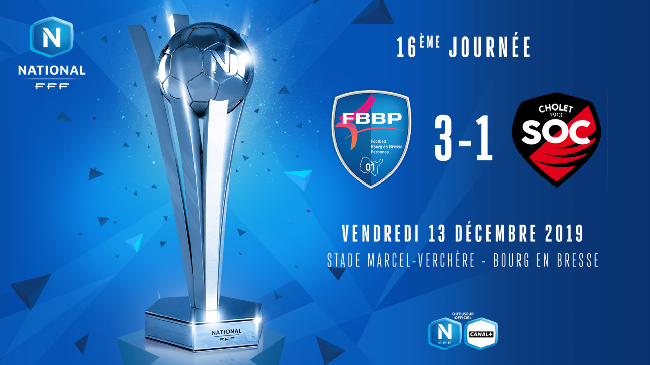 J16 | Bourg-Perronas 01 - SO Cholet (3-1)