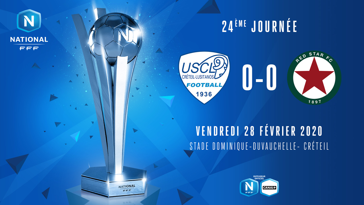 J24 | US Créteil Lusitanos – Red Star FC (0-1)