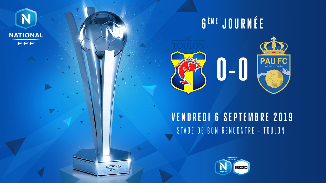 J6 | SC Toulon - Pau FC (0-0)