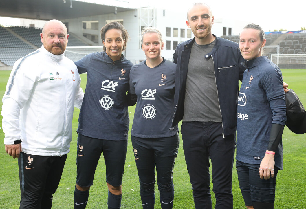 L'entraînement des gardiennes de but
