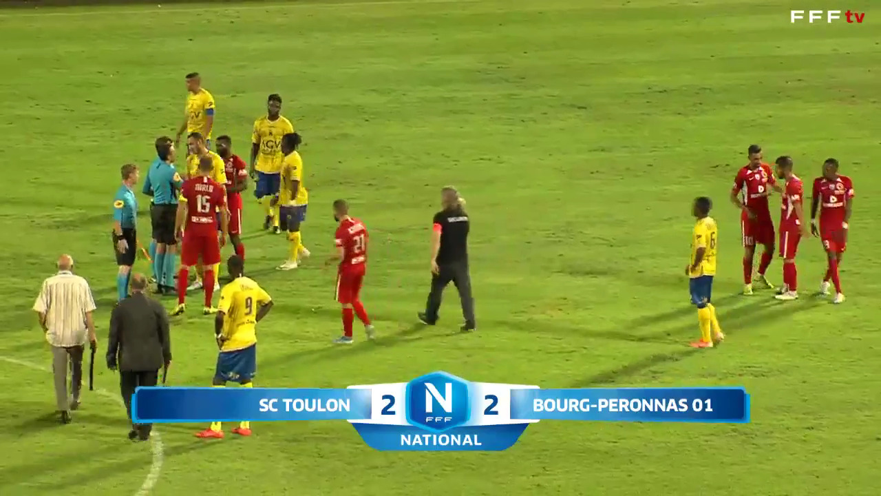 Revivez SC Toulon - Bourg Peronnas !