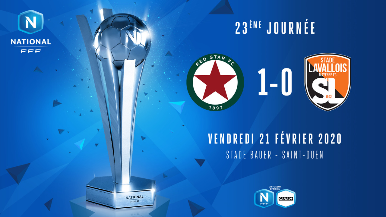 J23 | Red Star FC – Stade Lavallois (1-0)