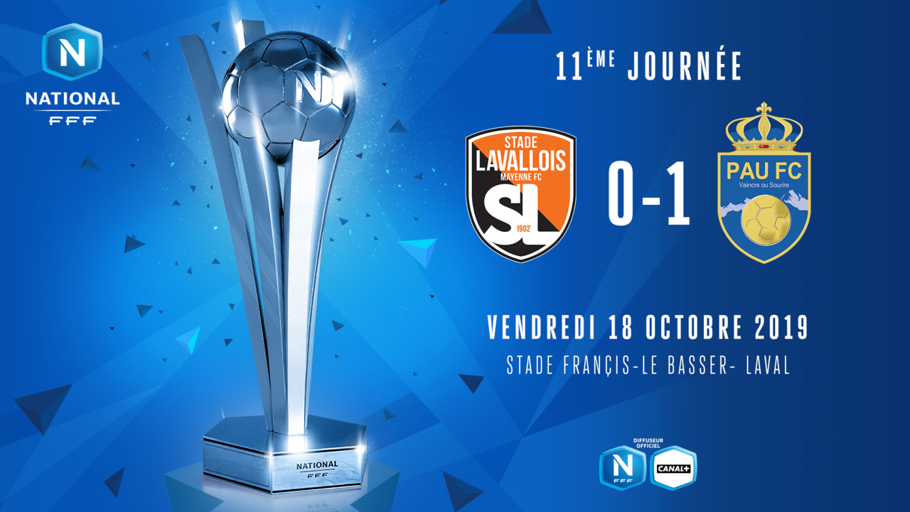 J11|Stade Lavallois – Pau FC (0-1)