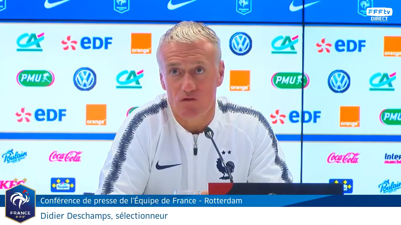 La conférence de Lloris et Deschamps (Replay), Équipe de France I FFF 2018