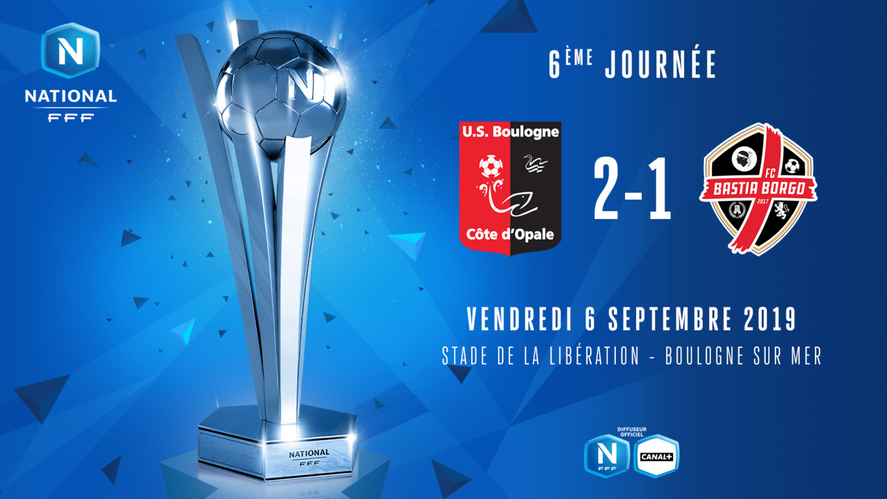 J6 | US Boulogne CO - FC Bastia Borgo (2-1)