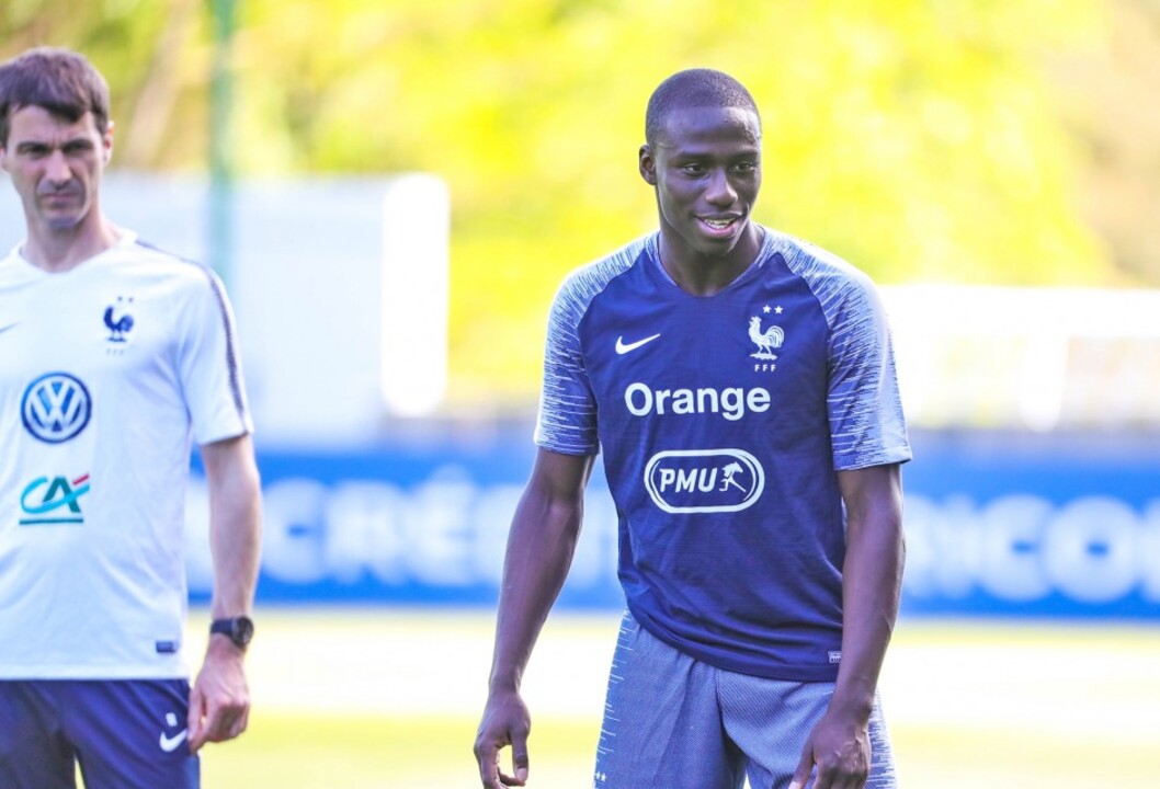 Entraînement à Clairefontaine