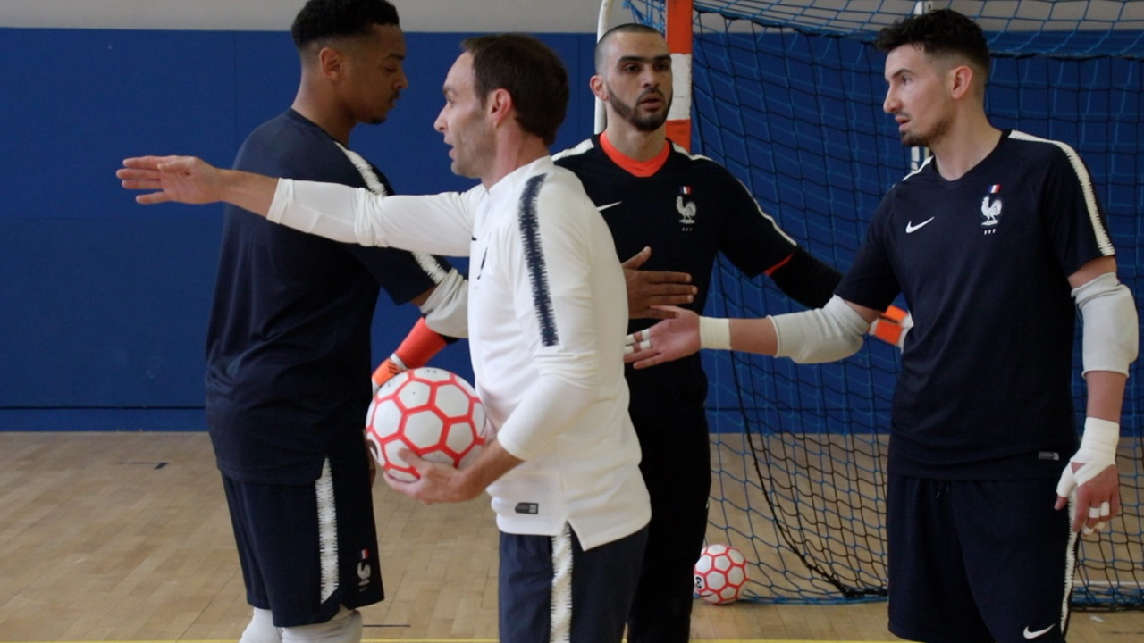 L'entraînement des gardiens de buts