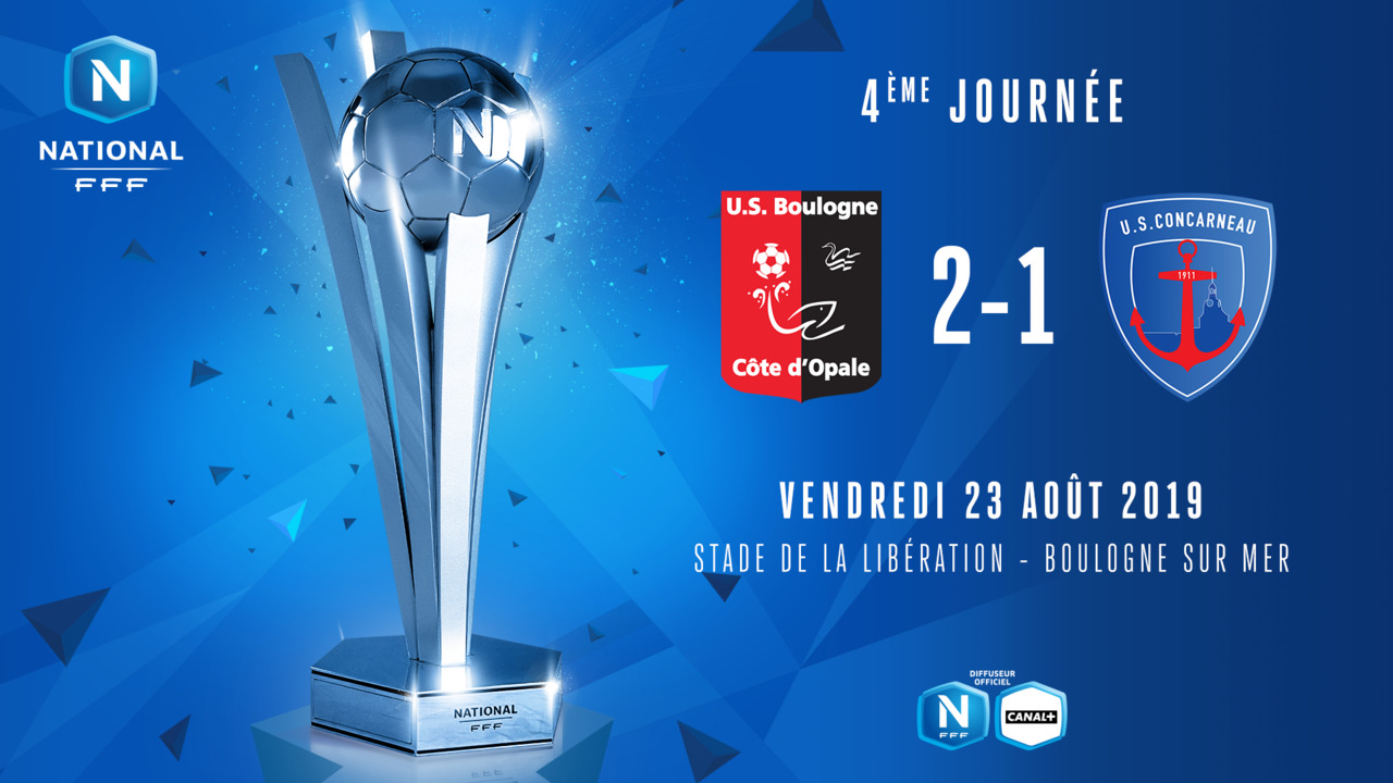 J4 | US Boulogne CO - US Concarneau (2-1)