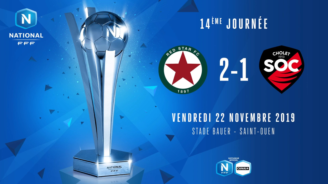 J14 | Red Star FC – SO Cholet (2-1)