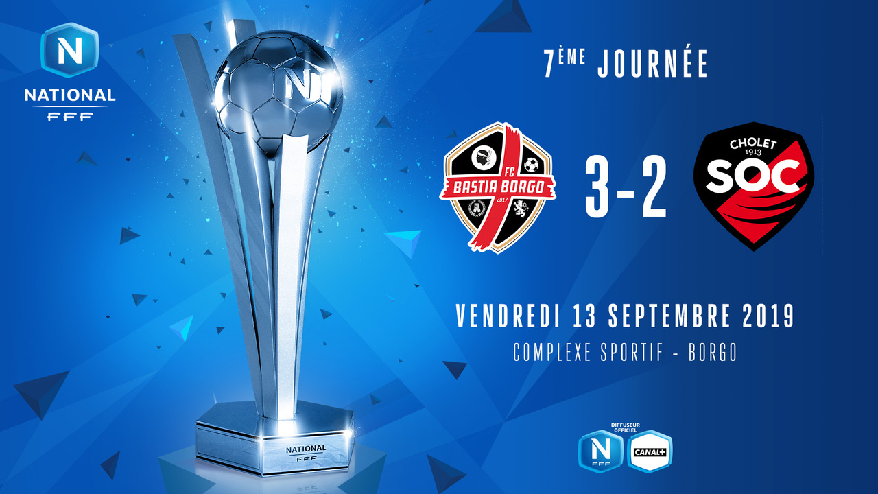 J7 | FC Bastia-Borgo - SO Cholet (3-2)