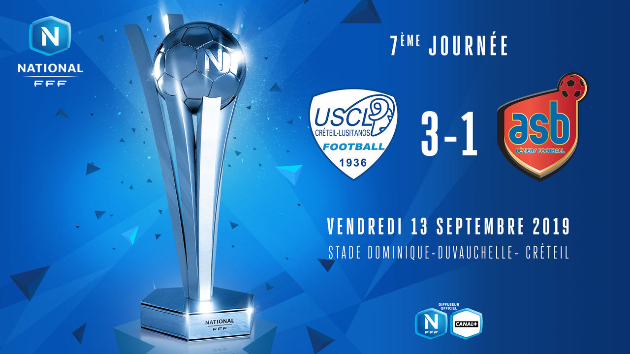 J7 | US Créteil Lusitanos - AS Béziers (3-1)